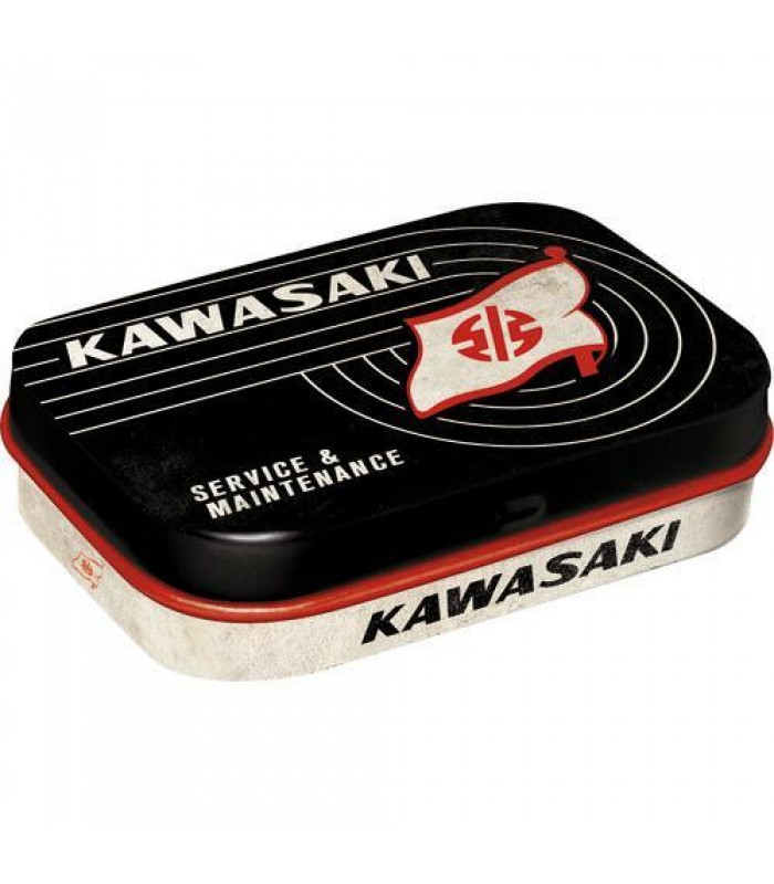 Мятные драже в коробочке Nostalgic-Art Kawasaki - Tank Logo (81401)